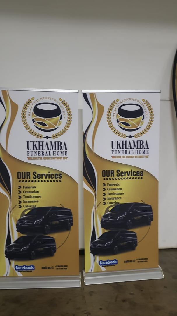 Deluxe Pull-up Banner 850mm Double Sided